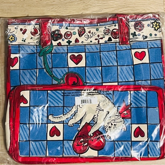 BRIGHTON Love Sparkle Bow Tote NWT - Picture 4 of 10